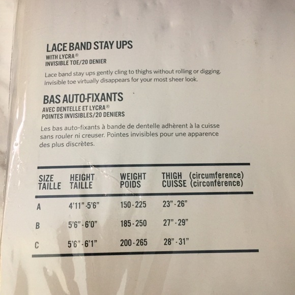 Lace Band Stay Ups Stockings - Picture 3 of 3